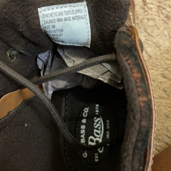 G.H. Bass & co. Cognac boot - Picture 4 of 5